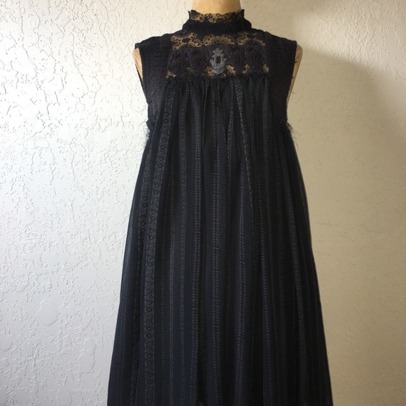 Navy free people dress - Picture 2 of 5